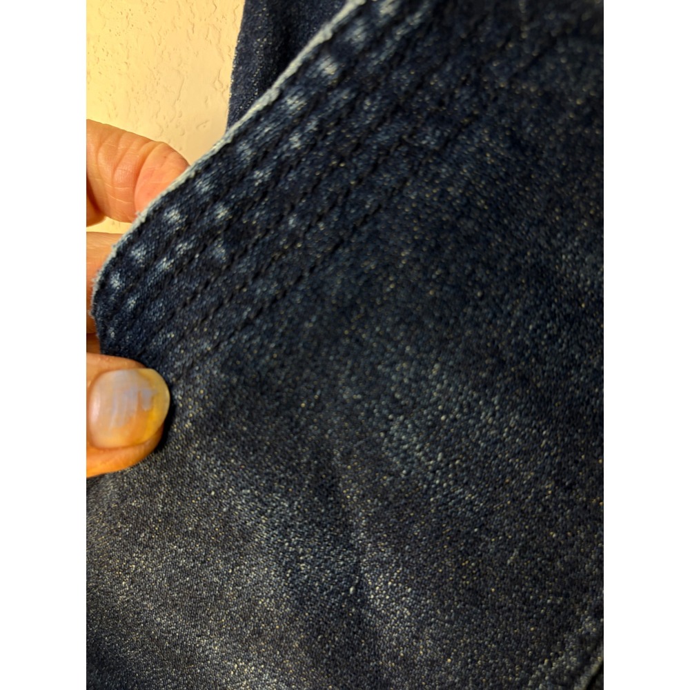 Judy Blue Los Angeles Dark Wash Denim Jogger Jeans Size 7/28 Drawstring Waist - Picture 10 of 11